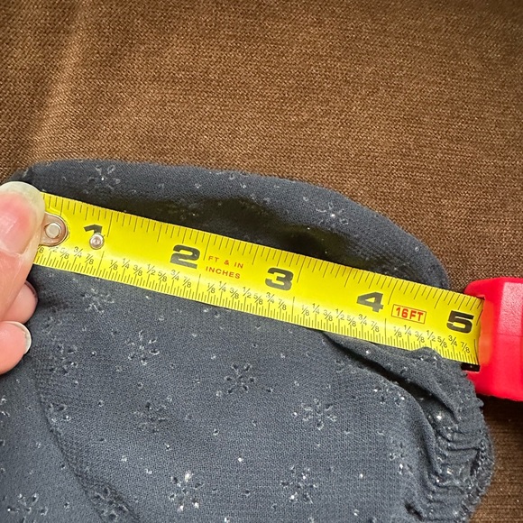 Tessuto Black Maxi Cap Sheer Sleeves Dress Slit 18 inc On Side Sz 6 Zip … - Picture 12 of 13